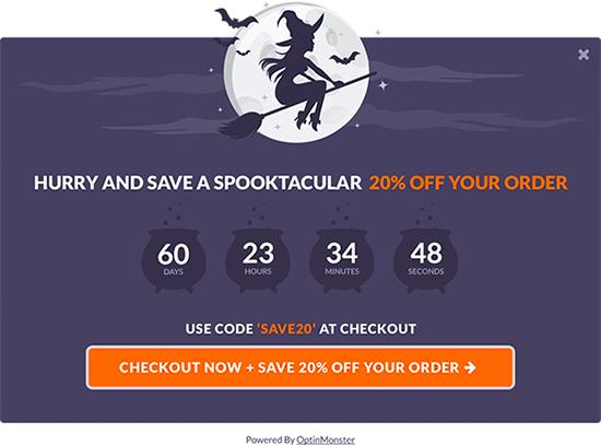 Spooktacular theme for Halloween campaigns