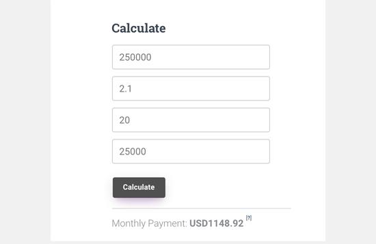 CT Mortgage Calculator