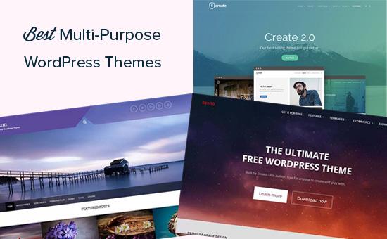 Best WordPress multi-purpose themes