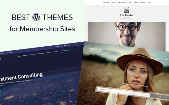 WordPress themes for membership sites