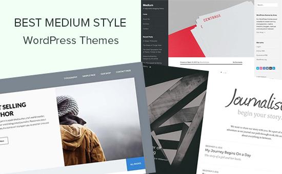 Best Medium style WordPress themes