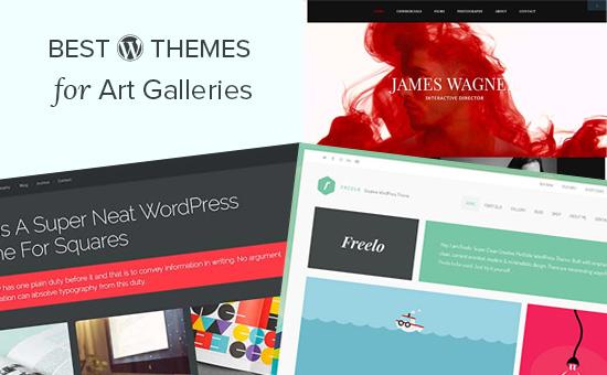 Best WordPress themes for art galleries