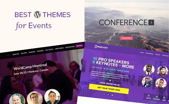 Best WordPress themes for events