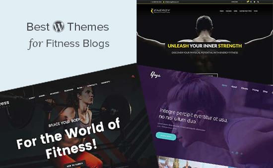 Best WordPress themes for fitness websites