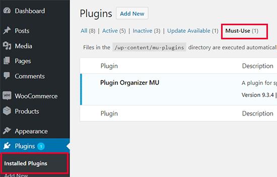 Must use plugin installed