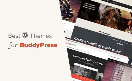 WordPress themes for BuddyPress