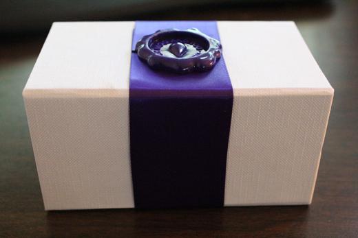 Moo Card Box with Wax Seal