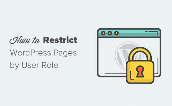 Restrict Content by User Role