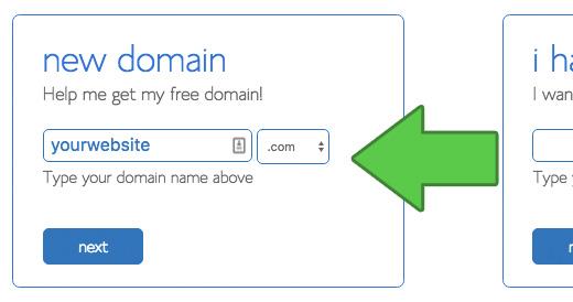 Select your Domain Name