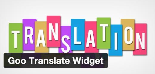 Goo Translate Widget