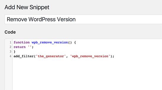 Adding your first code snippetAdding your first code snippet