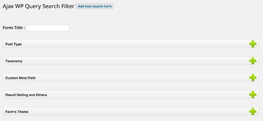 Ajax based WordPress Search Plugin