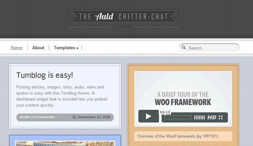 Auld Tumblog Theme for WordPress