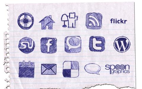 Mega Collection of Social Media Icons