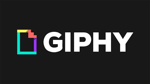 Giphy allows you to find and share Gifs