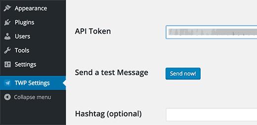 Connecting WordPress notifications with Telegram