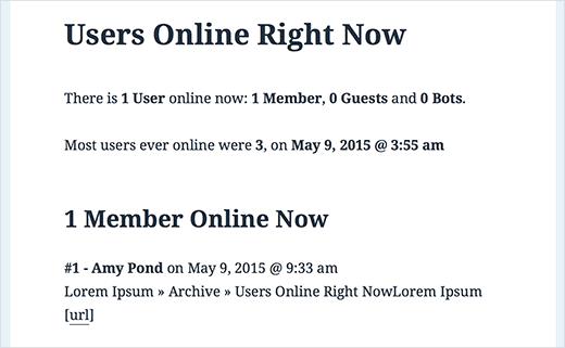 Users Online