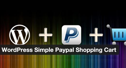 WordPress Simple PayPal Shopping Cart
