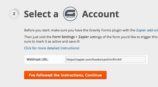 Add the Zapier Webhook to Your Gravity Form