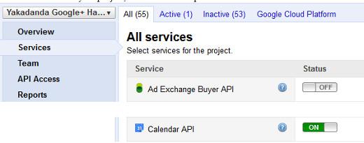 Google Calendar API