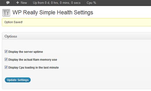 WP Really Simple Health for WordPress