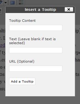 WordPress Tooltip Plugin Lightbox