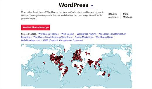 WordPress在全球举行聚会