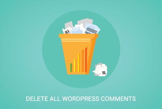 Delete all WordPress comments easily