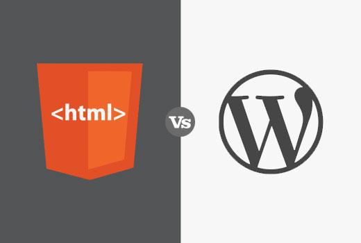 HTML与商业网站的WordPress