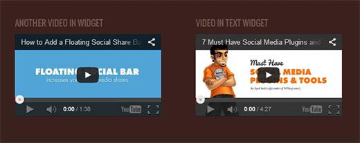 Enable video embeds in WordPress text widgets