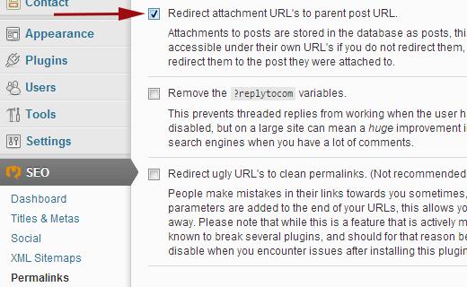 Disable attachment pages and redirect users to parent post