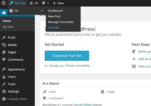 No plugins page for a subsite in a WordPress multisite
