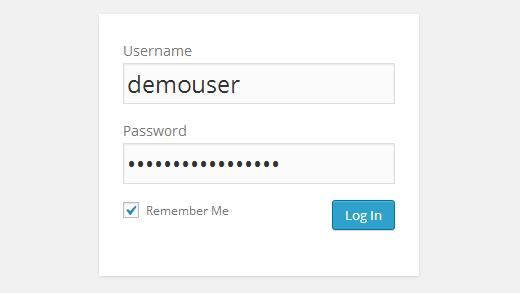 Check remember me box to avoid login page in WordPress