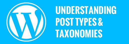 Custom Post Types and Taxonomies